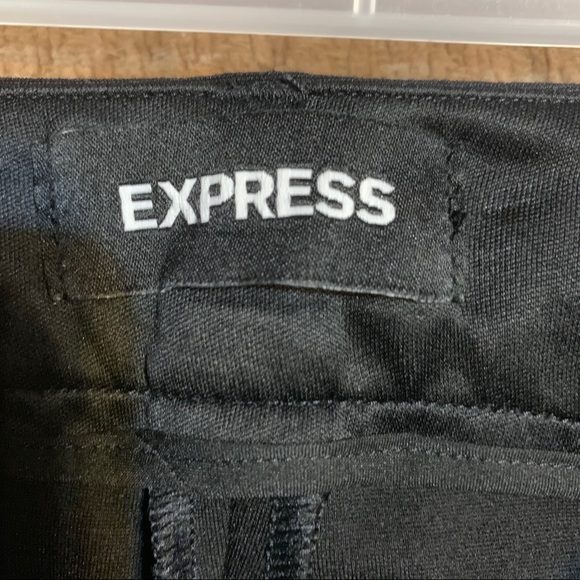 Express - black pants size 4 regular - Picture 3 of 4